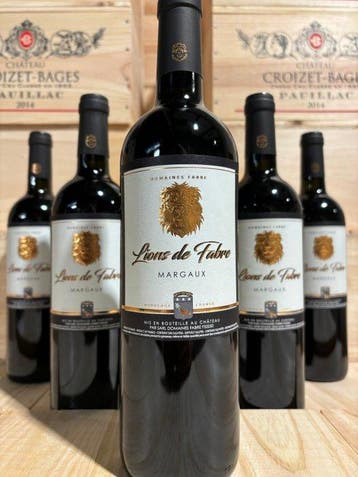 2019 Château Lions de Fabre - Margaux - 6 Flessen (0.75, Nieuw