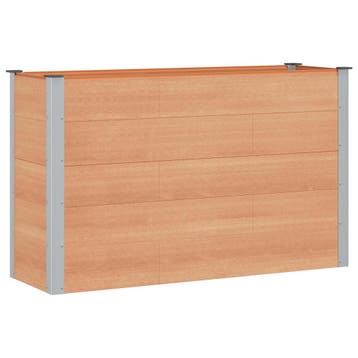 vidaXL Verhoogde plantenbak Bruin 150 x 50 x 91 cm, Verzenden, Nieuw, Minder dan 60 cm, 60 cm of meer