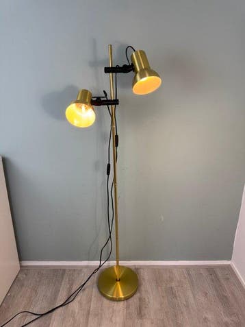 Uplighter vloerlamp - Vintage Deens Design Vloerlamp - Mid
