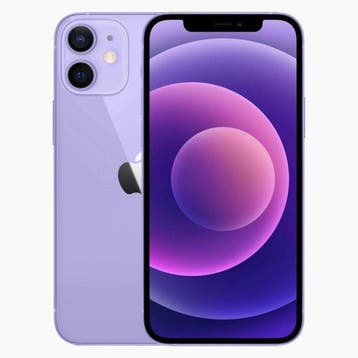 Magazijn opruiming Apple iPhone 12 mini 256GB paars 5,4..., Nieuw