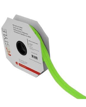 Blinde Rits Niet Deelbaar Neon Groen Per Meter Met Runners, Nieuw