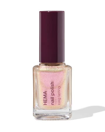 HEMA Long lasting nagellak 60 rose pearl, Verzenden, Nieuw, Roze