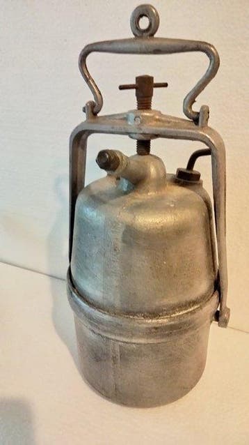 Française - Keukencontainer (7) - Glasblazen lamp, vuur 1 en