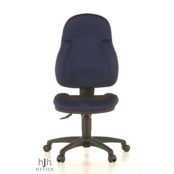 Bureaustoel | Stof | Blauw | Wellpoint 10, Verzenden, Nieuw