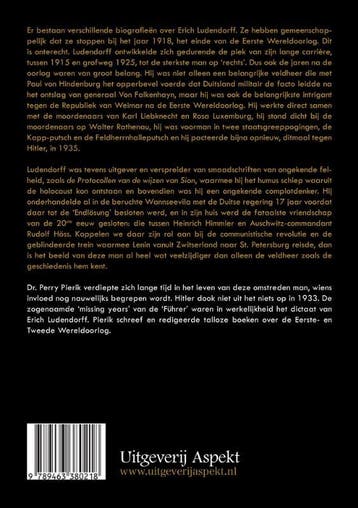 Erich Ludendorff 9789463380218 Perry Pierik, Boeken, Verzenden, Zo goed als nieuw, Perry Pierik