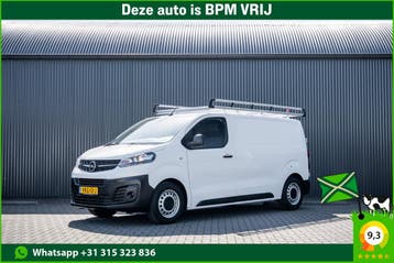 Opel Vivaro 2.0 L2H1 | 150 PK | Cruise | Airco | Imperiaal |, Stof, Gebruikt, Wit, Onderhoudsboekje