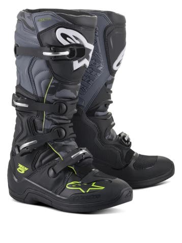 Alpinestars 2027 Tech 5 Crosslaarzen Zwart / Grijs / Fluor G, Ophalen of Verzenden, Nieuw