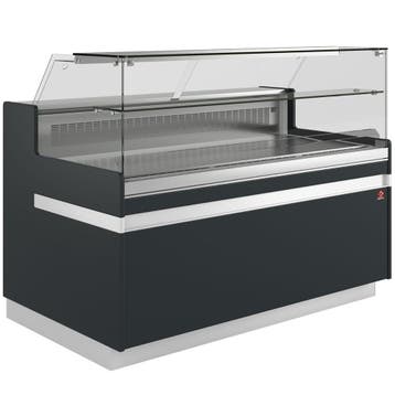 Gekoelde uitstaltoonbank EN & GN, lage ruit , geventileerd,, Verzenden, Nieuw in verpakking, Koelen en Vriezen