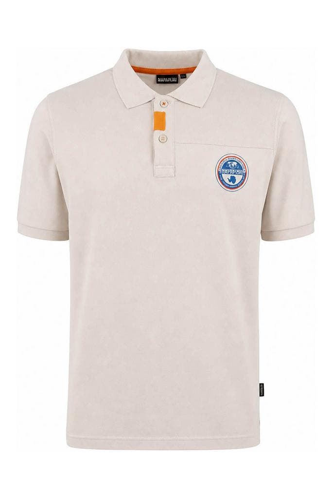Napapijri Polo in maat XL Wit, Kleding | Heren, Truien en Vesten, Wit, Zo goed als nieuw, Verzenden