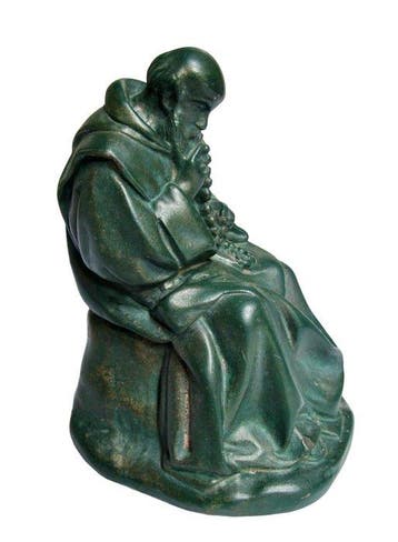 Francois-Michel Pascal - Beeld, Biddende monnik met