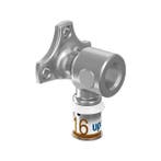 Uponor S-Press Plus muurplaat 1/2 binnendraad x 16 laag + f, Doe-het-zelf en Verbouw, Verwarming en Radiatoren, Verzenden, Nieuw