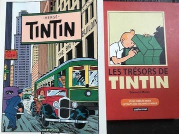 Tintin - Album Poster Tintin + Les trésors de Tintin - 2, Nieuw