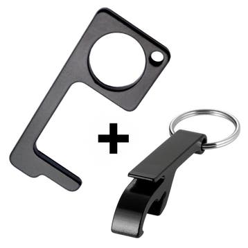 Fako Bijoux - No Touch Key + Flesopener -  Contactloze, Verzenden, Nieuw