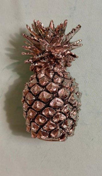 Ardè Argentieri - Beeldje - Highly Detailed Pineapple -