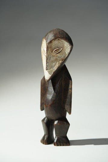 Een houten beeld - Lega - DR Congo (Zonder minimumprijs), Antiek en Kunst