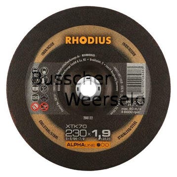(Door) Slijpschijven - 230*1.9 | 230*3 | 125*1 - Rhodius, Ophalen of Verzenden, Nieuw