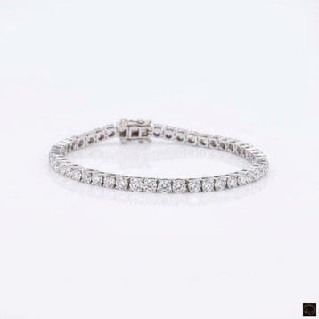 Armband - 14 karaat Witgoud - 9.00ct. tw. Diamant, Nieuw