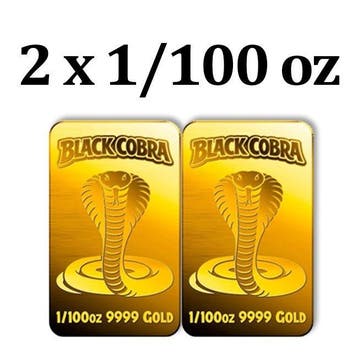 2 x 1/100 Troy Ounce - Goud .999 - European Mint, Estonia, 2, Postzegels en Munten