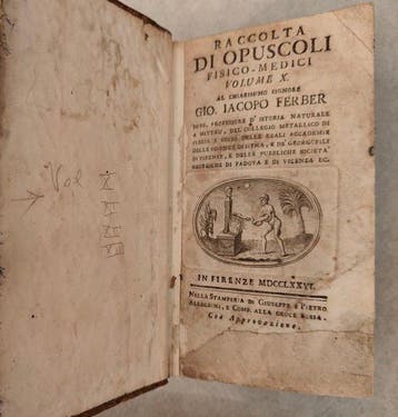 Giovanni Luigi Targioni Tozzetti - Raccolta di opuscoli