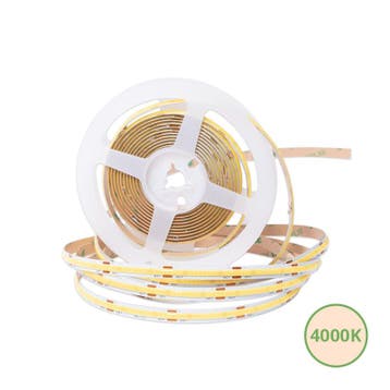 COB LEDstrip Vrij Knipbaar 24V DC 5 Meter 10W/m 4000K CRI..., Ophalen of Verzenden, Nieuw