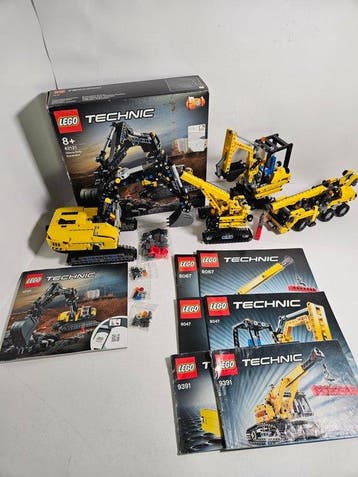 Lego Set - Technic - 42121 Heavy-Duty Excavator +3, Nieuw