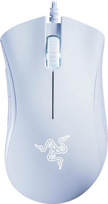 Razer DeathAdder Essential - Gaming Muis - 6400 DPI - White, Computers en Software, Muizen, Verzenden, Nieuw