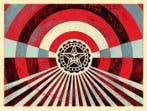 Shepard Fairey (OBEY) (1970) - Tunnel Vision (Blue)