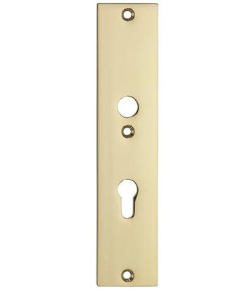 SKG3 rechthoekig schild PC92 binnen messing ongelakt, Verzenden, Nieuw