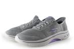 Skechers Instappers in maat 40 Grijs, Skechers, Verzenden, Instappers, Zo goed als nieuw