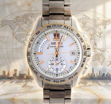 Seiko - radio controlled - Zonder minimumprijs - 8B54-0AW0 -