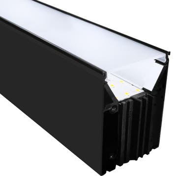 Lineaire LED Hanglamp - Lijnverlichting - Rinzu - 36W 4320lm, Ophalen of Verzenden, Nieuw, Metaal, Overige fittingen