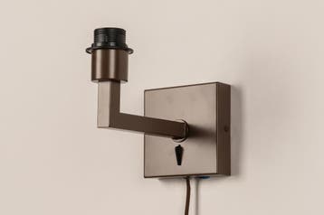 Rietveld Wandlampen - Bruin - Metaal, Huis en Inrichting, Verzenden, Nieuw