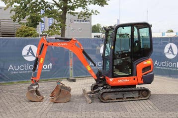 Veiling: Minigraver Kubota KX019-4 Diesel 11.6kW 2019, Ophalen, Graafmachine