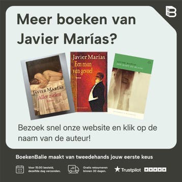 Dans en droom / Jouw gezicht morgen / 2 - Javier Marías, Boeken, Verzenden, Zo goed als nieuw, Javier Marías