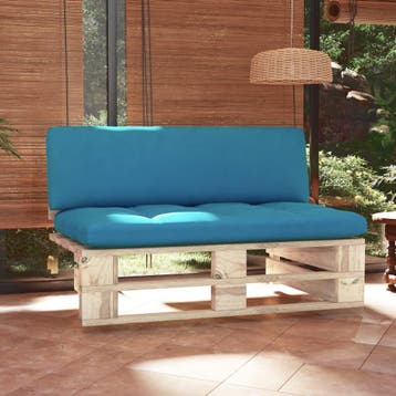 vidaXL Tuinmiddenbank pallet geïmpregneerd grenenhout, Verzenden, Nieuw
