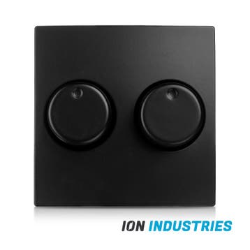 ION INDUSTRIES - Duo dimmerknop E1 mat zwart, Verzenden, Nieuw, Overige fittingen