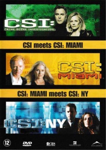 CSI meets CSI: Miami - CSI: Miami meets CSI: NY - DVD, Verzenden, Nieuw in verpakking