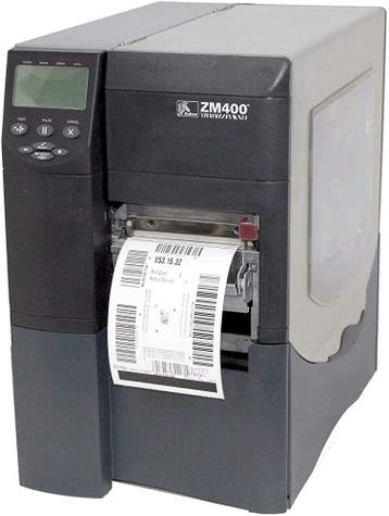 Zebra ZM400 Thermal Transfer Label Printer 300Dpi Printhead, Computers en Software, Ophalen of Verzenden, Refurbished, Zebra
