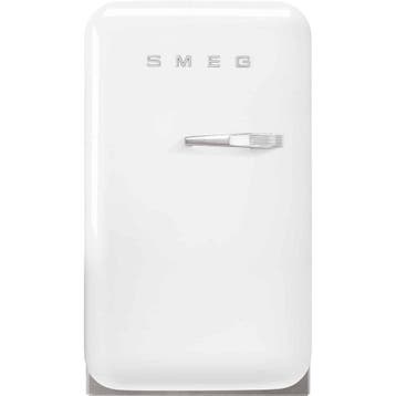 €949 Smeg FAB5LWH5 koelkast Vrijstaand 34 l D Wit, Ophalen of Verzenden, Nieuw, 160 cm of meer