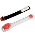 Hardloop verlichting voor arm en been - Rood, Ophalen of Verzenden, Nieuw