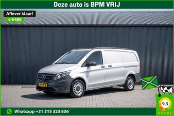 Zakelijke Lease |  Mercedes-Benz Vito 114 CDI | 136 PK | Aut, Automaat, Stof, Gebruikt, Mercedes-Benz
