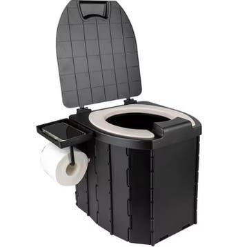 Opvouwbaar Camping Toilet met Zachte Zitting Anti-Geur, Verzenden, Nieuw