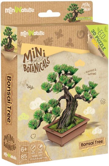Bonsai 3D Puzzel Kamerplant (85 stukjes) | CubicFun -, Verzenden, Nieuw