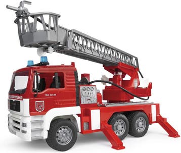 Brandweerwagen met ladder | Retourdeal | Laatste Stuk!, Ophalen of Verzenden, Zo goed als nieuw