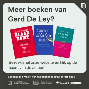 De klieren maken de man - Gerd De Ley 9789020990683, Verzenden, Zo goed als nieuw, Gerd De Ley