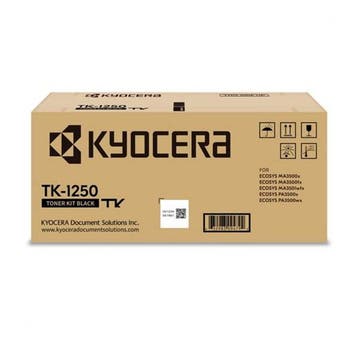 Kyocera TK-1250K toner zwart (origineel), Verzenden, Nieuw, Toner, Kyocera