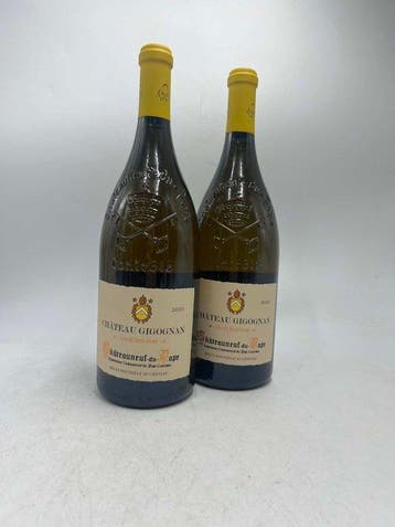 2020 Chateau Gigognan Lieu dit Terre Ferme Blanc -, Nieuw