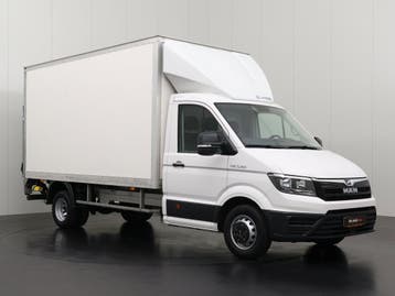 MAN TGE 2.0TDI 160PK DSG Automaat Bakwagen+Laadklep, Automaat, Gebruikt, Euro 6, MAN