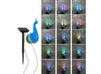 HI LED Pauw - RGB tuin wandlamp - 12 x 8,5 x 20 cm, Huis en Inrichting, Verzenden, Nieuw