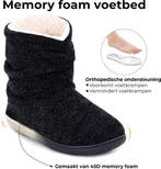 2dekans | Pantoffels Dames - Sloffen - Maat 40/41 - 40/41, Ophalen of Verzenden, Zo goed als nieuw, Comfeet, Zwart